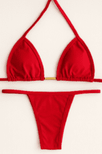 Biquíni de fita conjunto (Vermelho) - Imagem 2